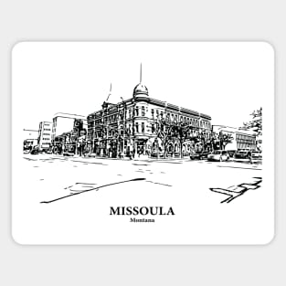 Missoula - Montana Magnet